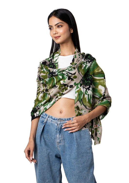 Sciarpa in Pura Lana in Linea