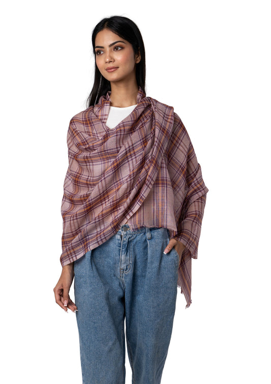 Acquista Sciarpa Elegante disegno Tartan Madras Check