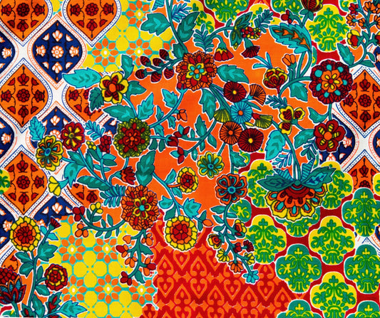 Set di 2 fodere per cuscini in tessuto di cotone - HITA