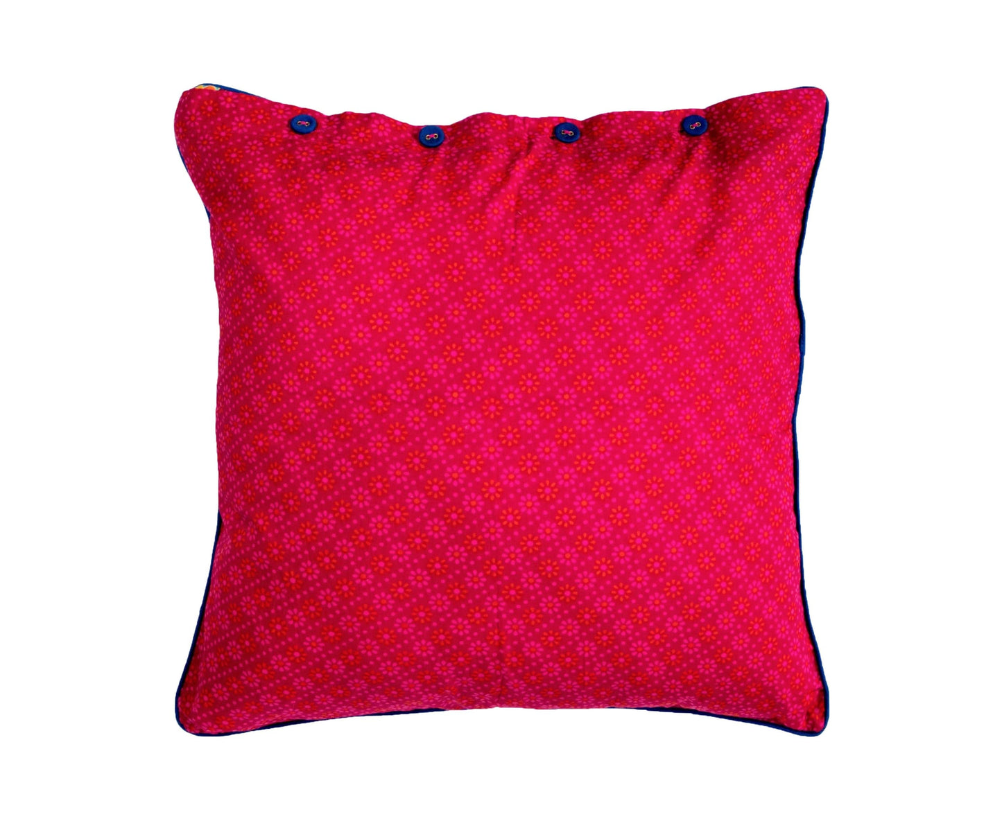 Set di 2 fodere per cuscini in tessuto di cotone - HITA