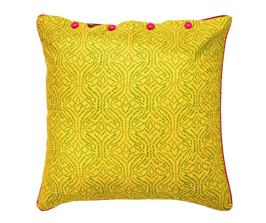 Set di 2 fodere per cuscini in tessuto di cotone - CHANDAN