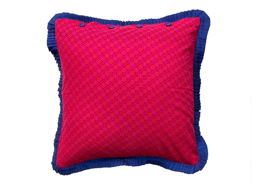 Set di 2 fodere per cuscini in tessuto di cotone - YOGINA