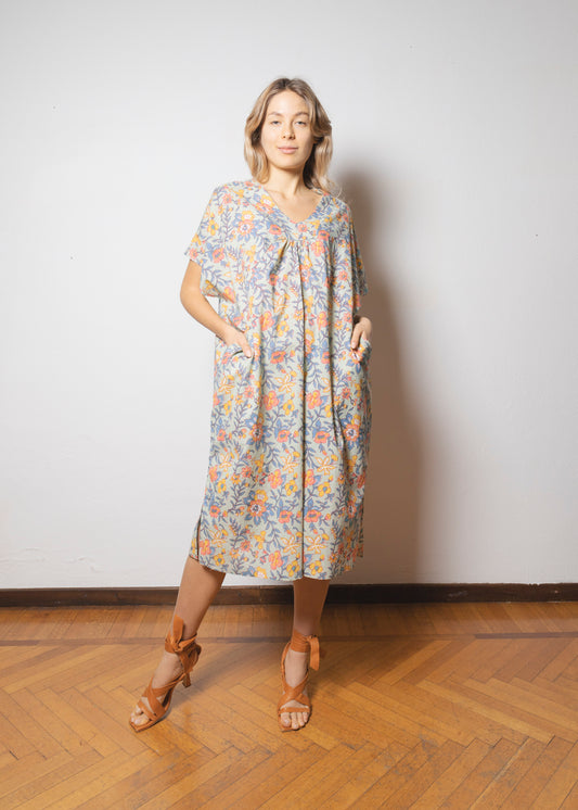 Buy Floral Caftan Dress