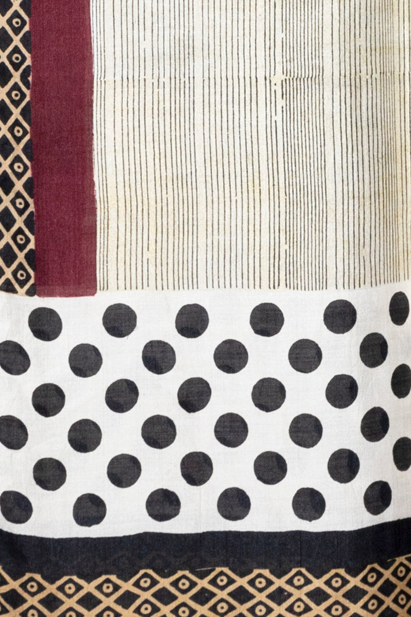 Eri Ahimsa Pure Silk Stole Scarf - 019