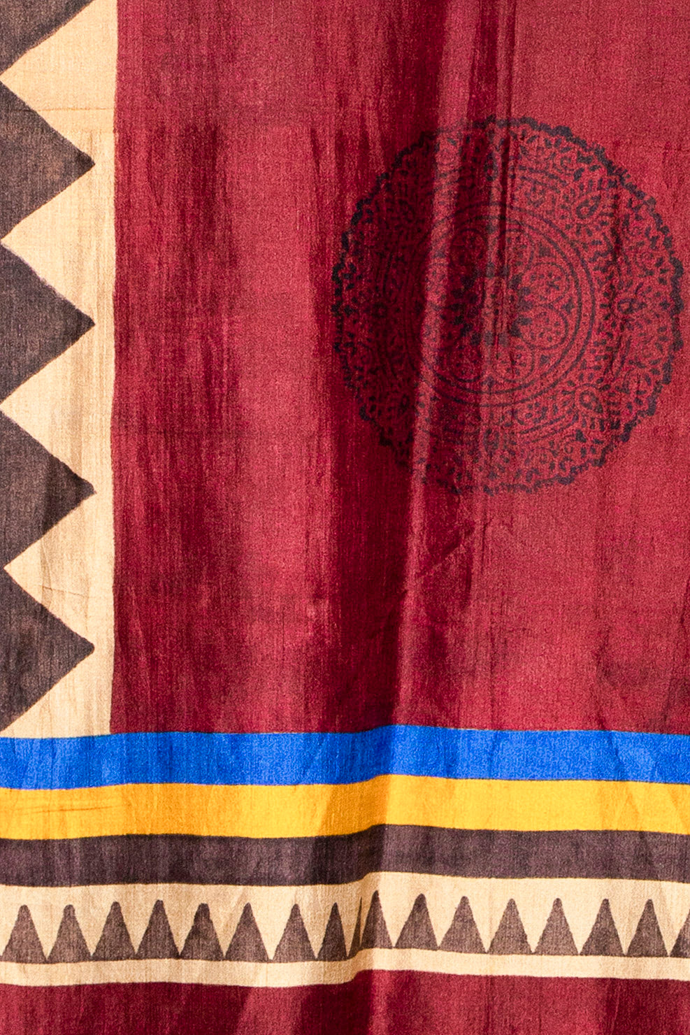 Eri Ahimsa Pure Silk Stole Scarf - 015