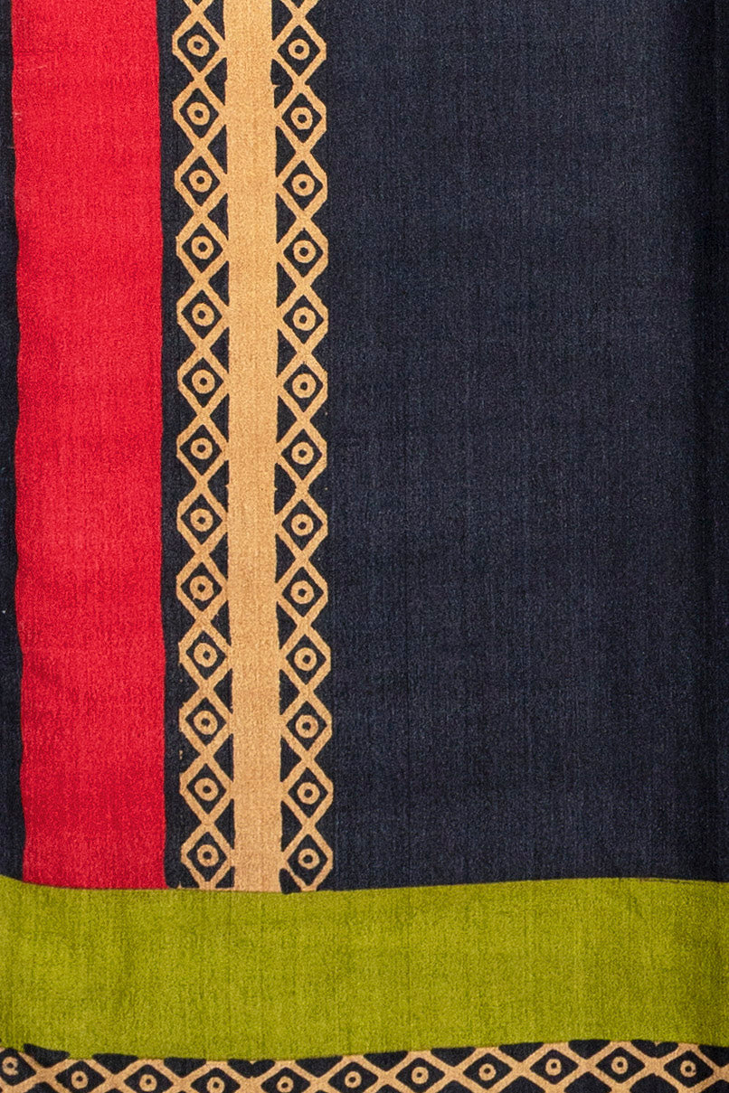 Eri Ahimsa Pure Silk Stole Scarf - 023