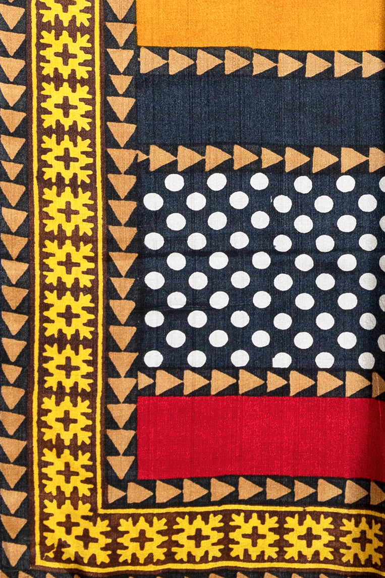 Eri Ahimsa Pure Silk Stole Scarf - 008