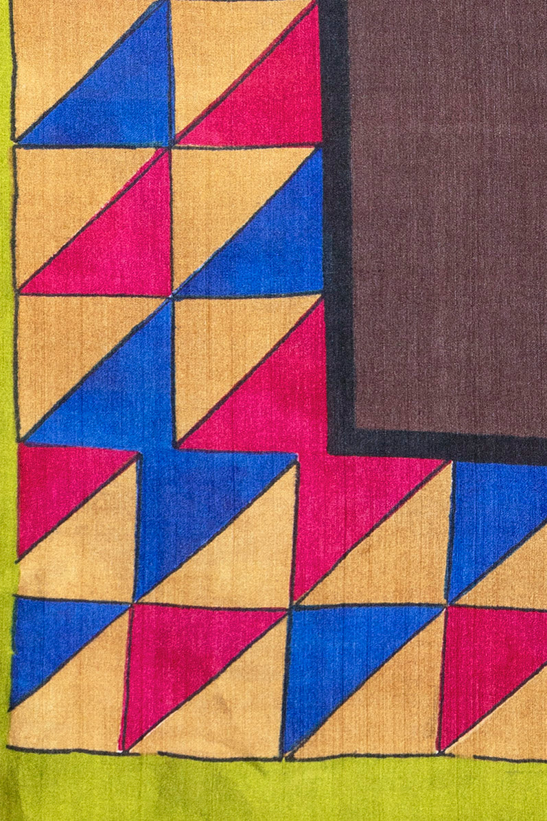 Eri Ahimsa Pure Silk Stole Scarf - 003