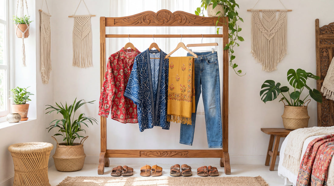 Chi ha detto che il minimalismo deve essere noioso? Guida alla Capsule Wardrobe colorata e bohemien