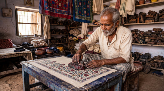 Block print indiano: l'arte antica che colora i tessuti Malini