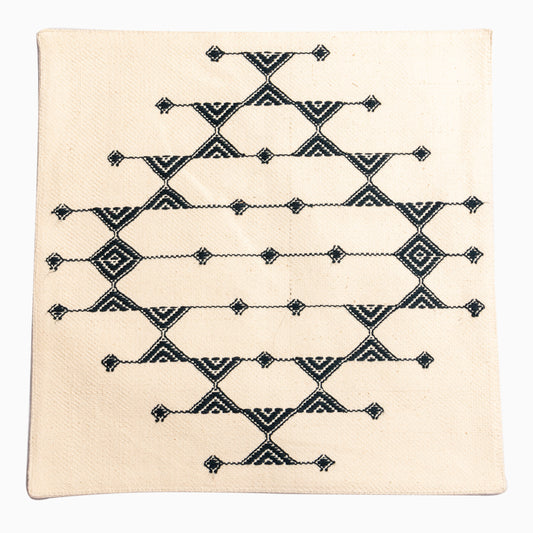 Set of 2 cotton cushion covers created on a handloom 30x30CM