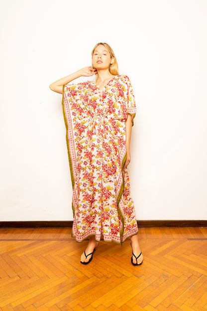 Women's Lightweight Cotton Kaftan