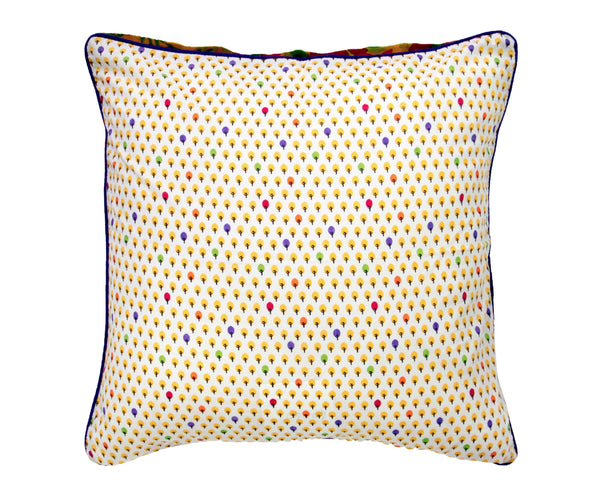 Set of 2 cotton fabric pillow covers - DEEPTI