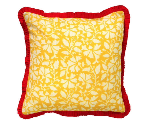 Set of 2 cotton fabric pillow covers - TEJA