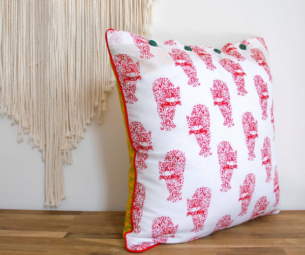 SINGLE Cotton fabric pillow covers - SANDHY