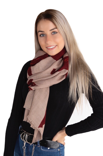 Wool and silk scarf - ILA