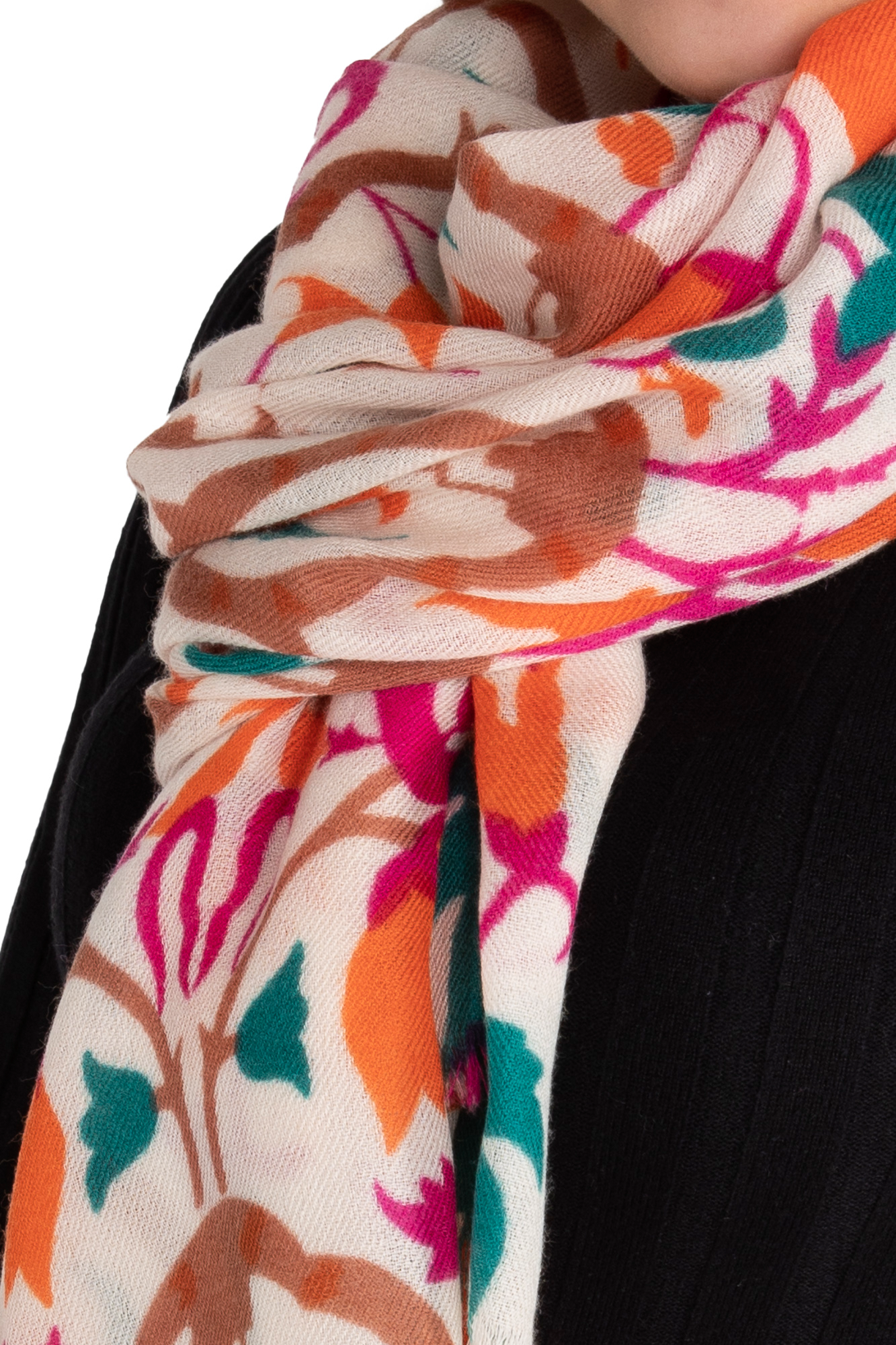 Sciarpa in lana e seta AKUTI – Malini Shop - Main Image