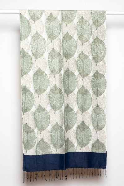 Eri Ahimsa Pure Silk Stole Scarf - 009