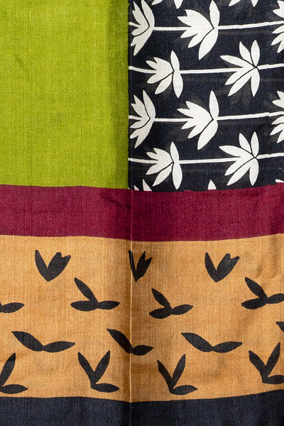 Eri Ahimsa Pure Silk Stole Scarf - 012