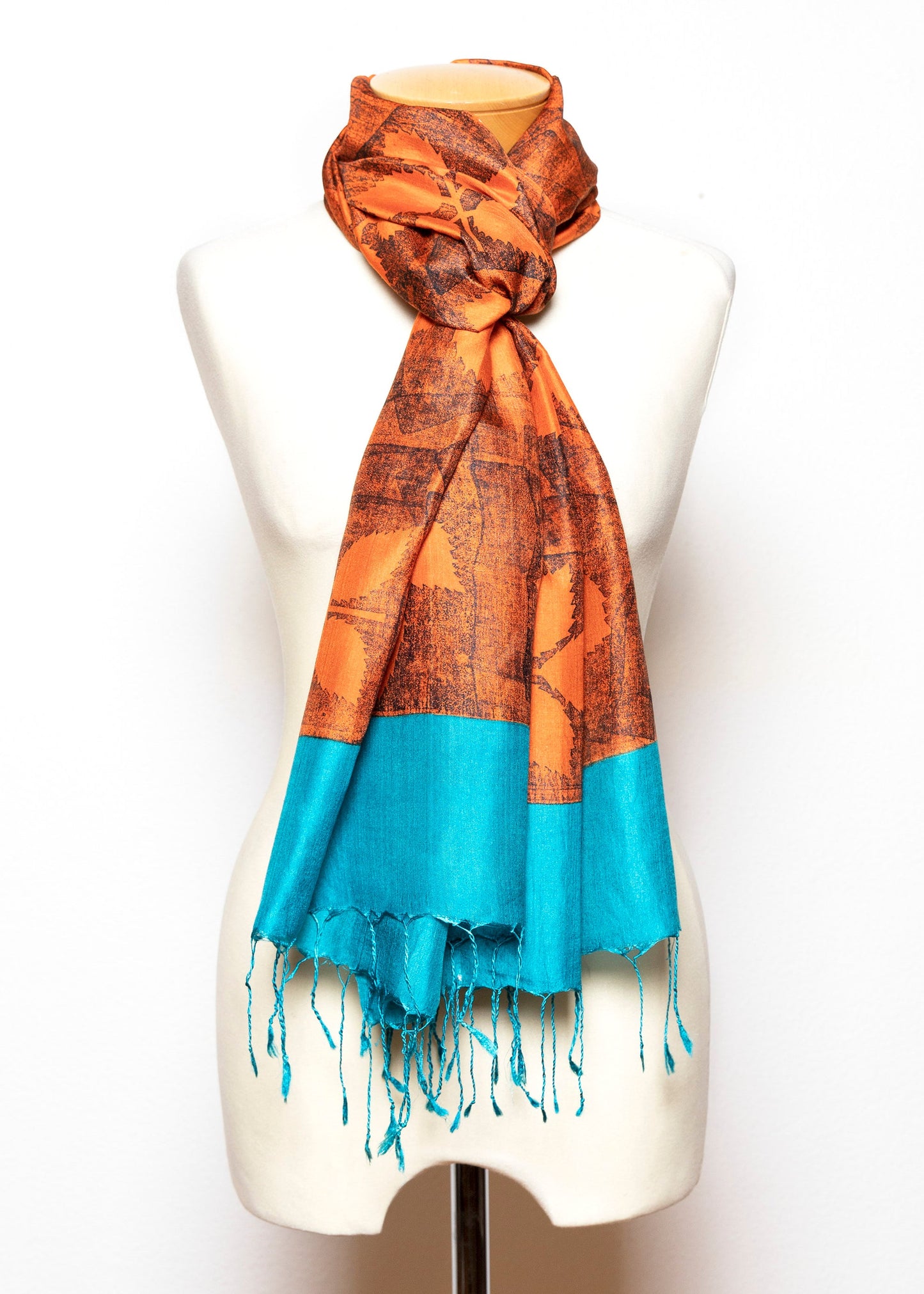 Eri Ahimsa Pure Silk Stole Scarf - 013